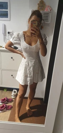 Embroidered Dream Corset Dress