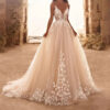 S714fe427792547779ed94eb3579b0f4fp.jpg Fairytale Bloom A-Line Boho Wedding Dress