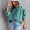 S773320298a4f4258b8f717085e5f7c0dA.jpg Desert Breeze Lantern Sleeve Shirt – Boho Casual Chic