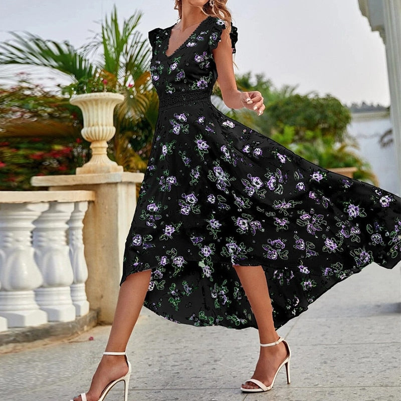 Bohemian Summer Nights Maxi Dress Summer Boho Maxi Dress