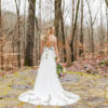 Enchanted Garden Floral Boho Wedding Dress