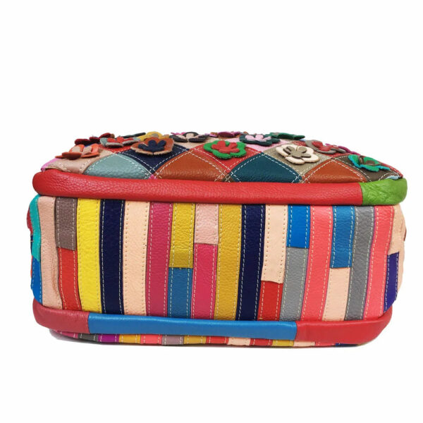 Gypsy Dreams Floral Leather Bag