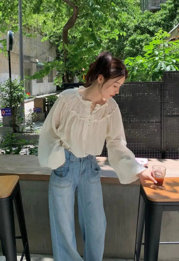 Live wild, Love Fiercely Boho Blouse