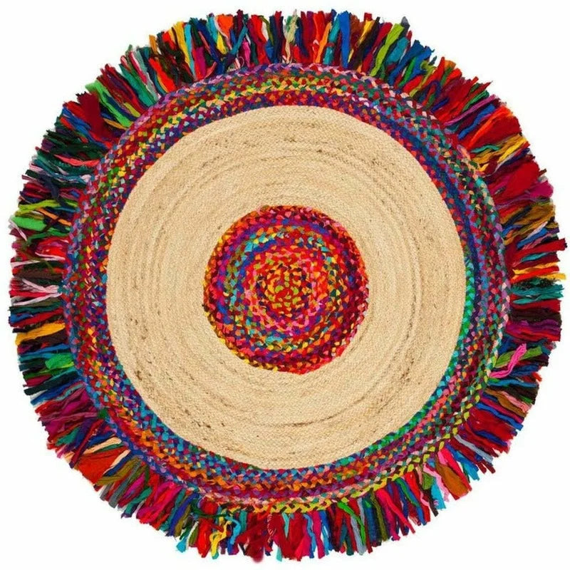 Earth and Color Harmony Boho Rug Mat - Image 5