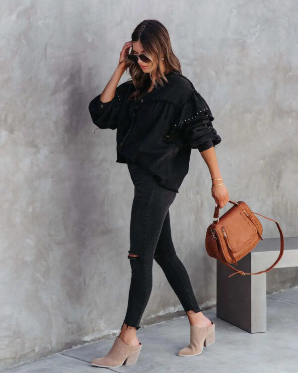 S8428b8bb7c4544dc9c59fce3229163b67.jpg Desert Breeze Lantern Sleeve Shirt – Boho Casual Chic