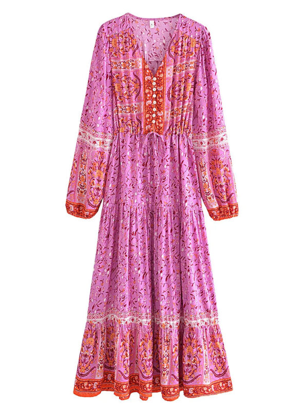 S8489edf4b1a34d0b9cb7693c426d4017C.jpg For Every Spirit Lantern Sleeve Maxi Dress