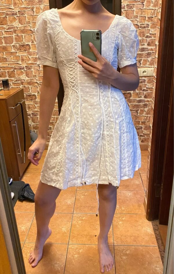 Embroidered Dream Corset Dress