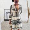 S8fbbbc63fd2140d5b70ea8ad505d8181t.jpg Wander Vista Bohemian Plus Size Geometric Pattern Dress with Flared Sleeves – Spirit & Rebel