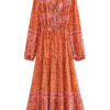 S92d5615bd8a34028b44a45c9631000d0Q.jpg For Every Spirit Lantern Sleeve Maxi Dress