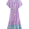 S9ab9ee9bba144993af2df29b5f3e7d2dC.jpg Wildflower Dance Floral Maxi Dress with Drawstring and Tiered Hem Multicolor – Spirit & Rebel
