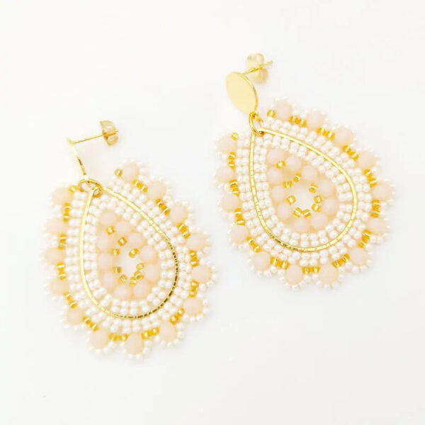 S9eac29ee9e6a423d9759bec4faa4ee30B-1.jpg Boho Earrings Wildflower Aura Teardrop Design