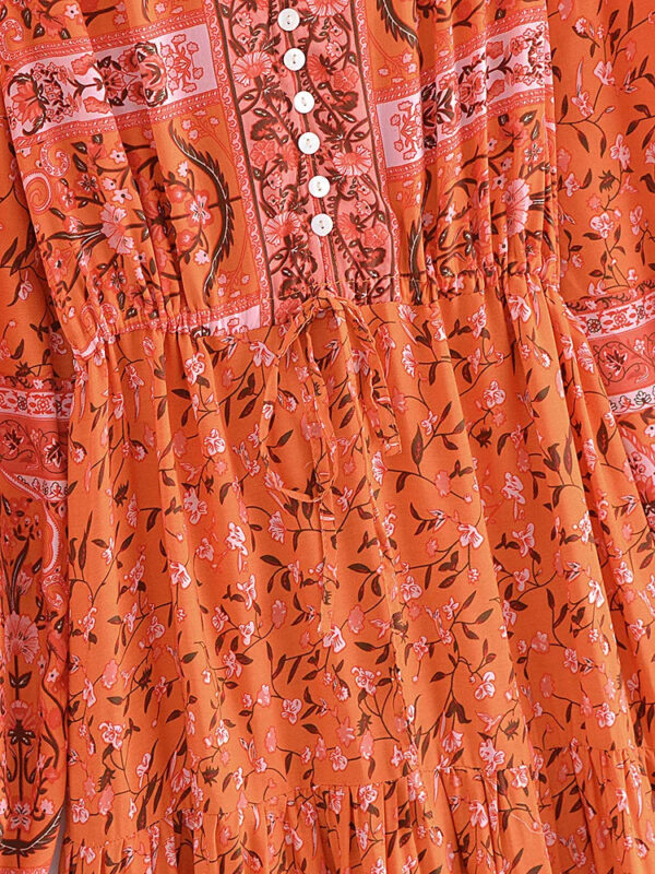 Sa2baafaed03d446cb50d42bdae242689E.jpg For Every Spirit Lantern Sleeve Maxi Dress