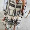 Saea94fb8b14842cca749efc56ba0aa828.jpg Wander Vista Bohemian Plus Size Geometric Pattern Dress with Flared Sleeves – Spirit & Rebel