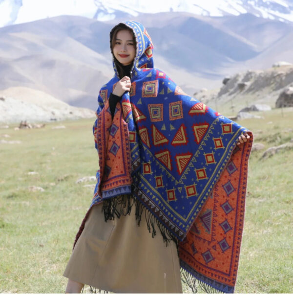 Saf64839ae5054a349fc8ba4d60c58b25u.jpg Wild Soul Gypsy Hooded Boho Poncho Cape