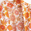 Amber Glow Floral Kimono Wrap