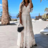Embroidered Dream Lace Maxi Dress