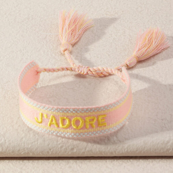 Sc29cdfd0ef15422f9b4ee8bbc998cde6z.jpg Embroidered Boho Tassel Bracelet