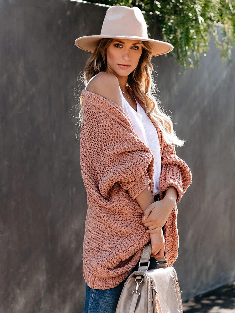 Cozy Boho Chic Batwing Cardigan - Image 13