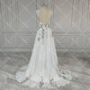 Enchanted Garden Floral Boho Wedding Dress