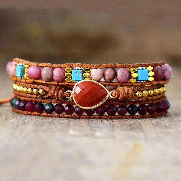 Sda8da36ab70744e680853dc219e2acd45.jpg Earthbound Radiance Wrap Boho Bracelet