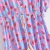 Sdbc1e4b616c44b9cba71f8841e3d30122.jpg Wildflower Dance Floral Maxi Dress with Drawstring and Tiered Hem Multicolor – Spirit & Rebel