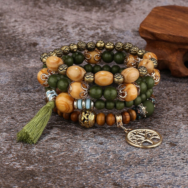 Sddd97e6eb3d241f28314a1a36ad7732e5.jpg Tree Of Life Boho Beaded Charm Bracelet Set