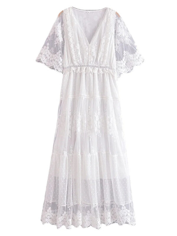 Sdfed2e7281414231ba4f61b277b4e3c5h.jpg The Tide Gown — Floaty Lace Beach Wedding Dress
