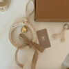 Se1df136702ca4b35995d786ad9cca824x.jpg Rustic Harmony Bell Bohemian Wall Decor with Braided Pattern
