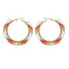 Se1e66b954da944e4826d67dea3b8f618W-4.jpg Boho Rainbow Hoop Earrings