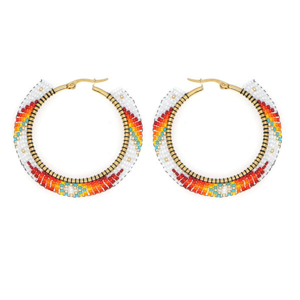 Se1e66b954da944e4826d67dea3b8f618W-4.jpg Boho Rainbow Hoop Earrings