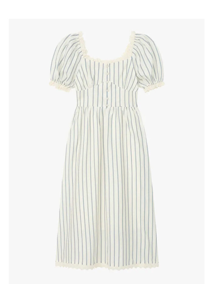 French Elegance Boho Dress