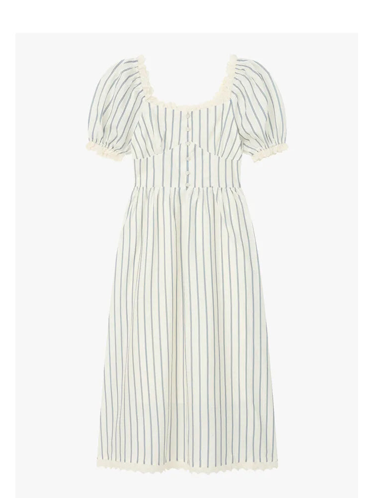 French Elegance Boho Dress