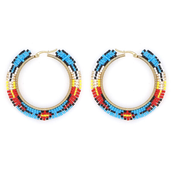 Se56025e1d03f44f3a52c3dc51a32e796u-3.jpg Boho Rainbow Hoop Earrings