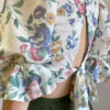 Spirit and Rebel Floral Square Neck Boho Blouse