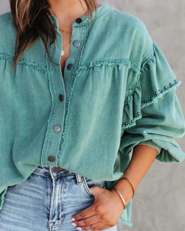 Sfdb36e245c054b6bac7d16df5407aa71W.jpg Desert Breeze Lantern Sleeve Shirt – Boho Casual Chic