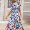 b6105af3-f7c7-4307-ae21-316ba1f72d05-Max_ad423076-e82a-4e61-87cf-464fa69abb82.jpg Boho Chic Ruched Printed Surplice Short Sleeve Dress