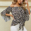 cc769f27e88947f49037a9a23e618444-Max.jpg Printed Off-Shoulder Flounce Sleeve Boho Top