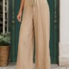 Frill Wide Leg Boho Pants - Spirit and Rebel