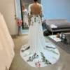 Enchanted Garden Floral Boho Wedding Dress