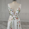 Enchanted Garden Floral Boho Wedding Dress