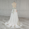 Enchanted Garden Floral Boho Wedding Dress