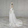 Enchanted Garden Floral Boho Wedding Dress