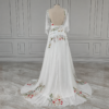 Enchanted Garden Floral Boho Wedding Dress