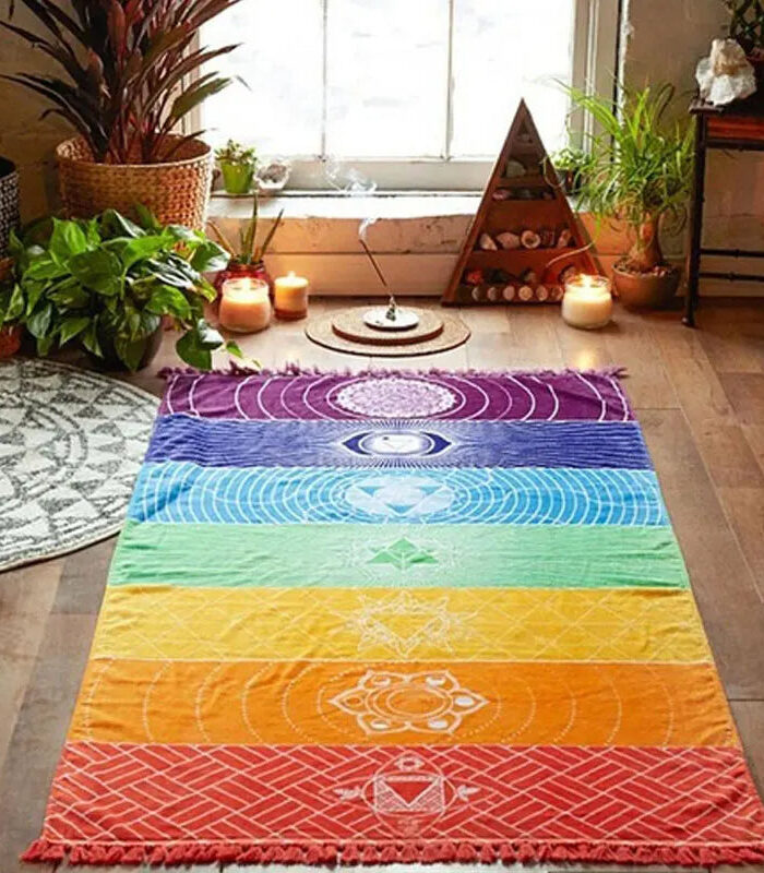 Radiant Chakra Energy Alignment Blanket