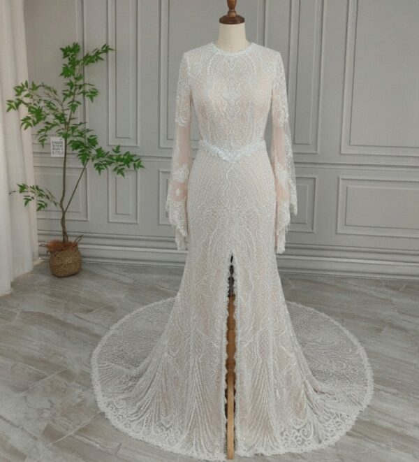 photo_1782137559_526 Wildflower Bride's Dream Boho Long Sleeve Wedding Dress