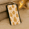 20251118_2014_Nordic Christmas Warmth_remix_01kac2mfa4fwjt0tfxf6adk1qf Boho Gingerbread House Christmas Phone Wallpaper – Cozy Neutral Holiday Pattern | Instant Download