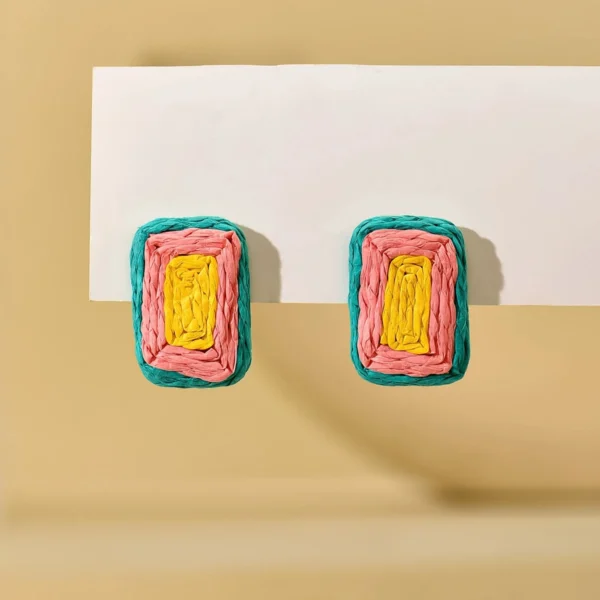 Sunflower Bloom Boho Floral Earrings