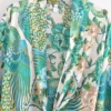 Boho Kimono with Vibrant Floral Print and Tie Detail