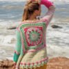 1 The Nomad Atelier Handmade Crochet Boho Cardigan