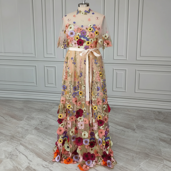 1_cleaned (2) Garden of Reverie Embroidered Tulle Maxi Dress